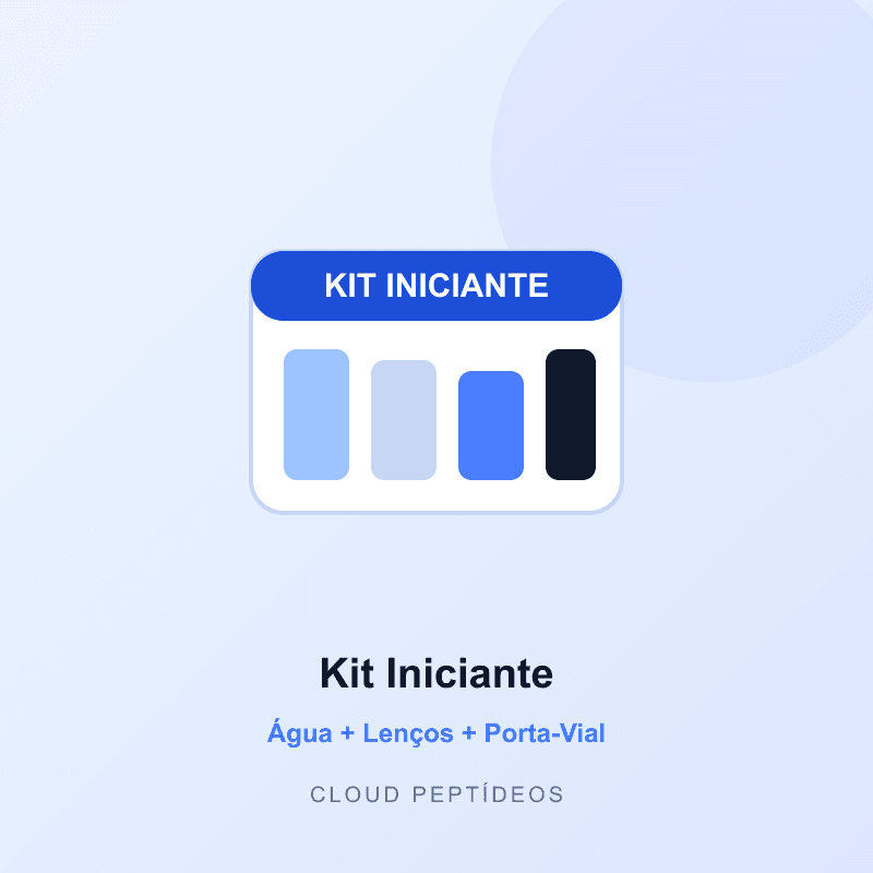 Kit Iniciante — Água + Lenços + Porta-Vial